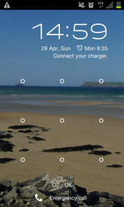 Lock Screen on ICS