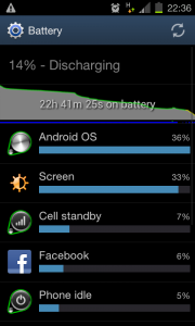 Battery Screen